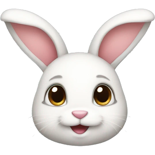 Cute bunny emoji