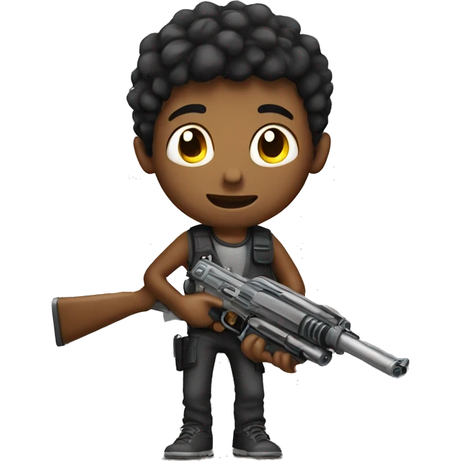 boy with blaster emoji