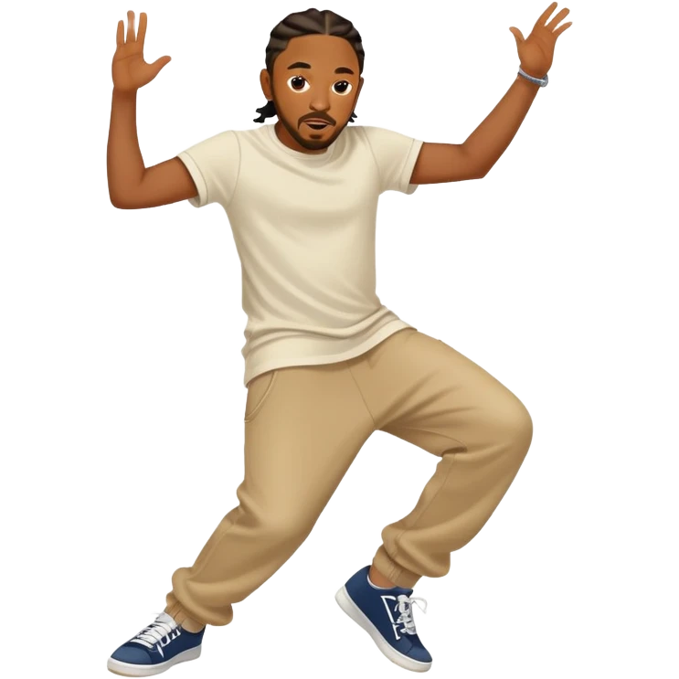 Kendrick Lamar dancing emoji