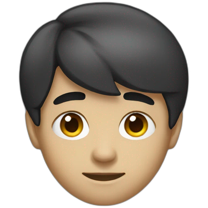 developer with short black hair and  Mac emoji