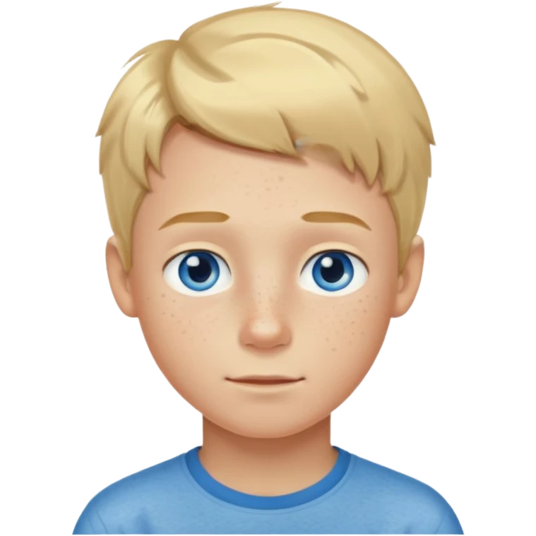 hassidic young boy blond freckles emoji