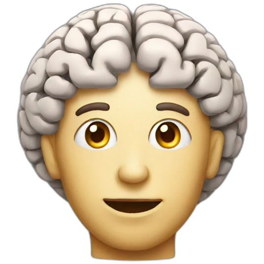 brain man emoji