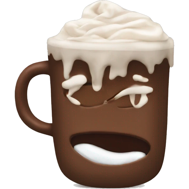 Hot chocolate emoji