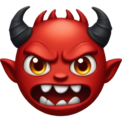Devil demond monster emoji