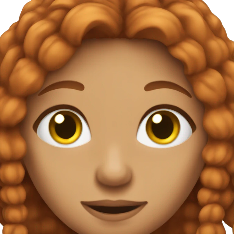 cinnamon hair  emoji