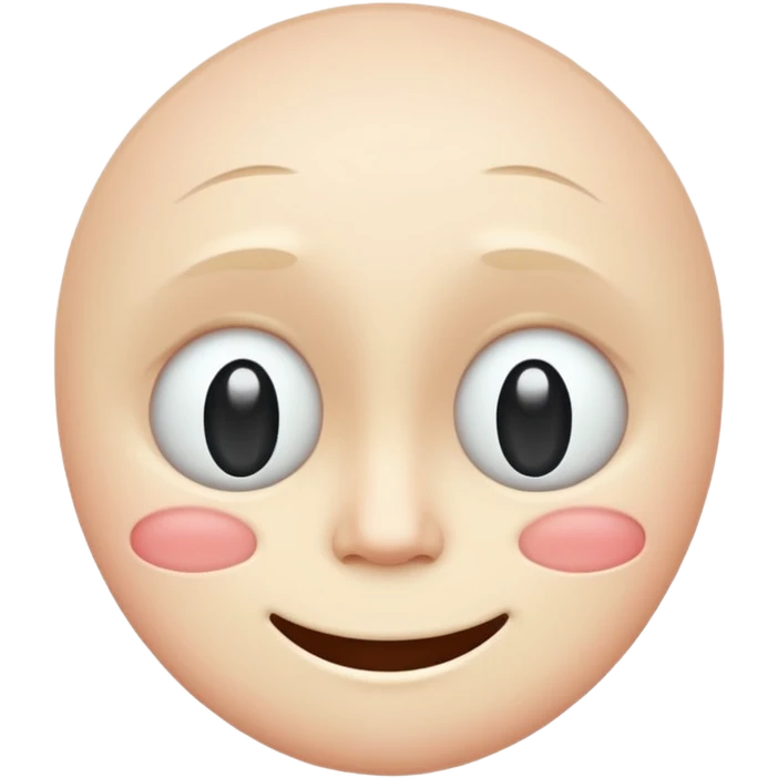Sad head with an upside down smile  emoji