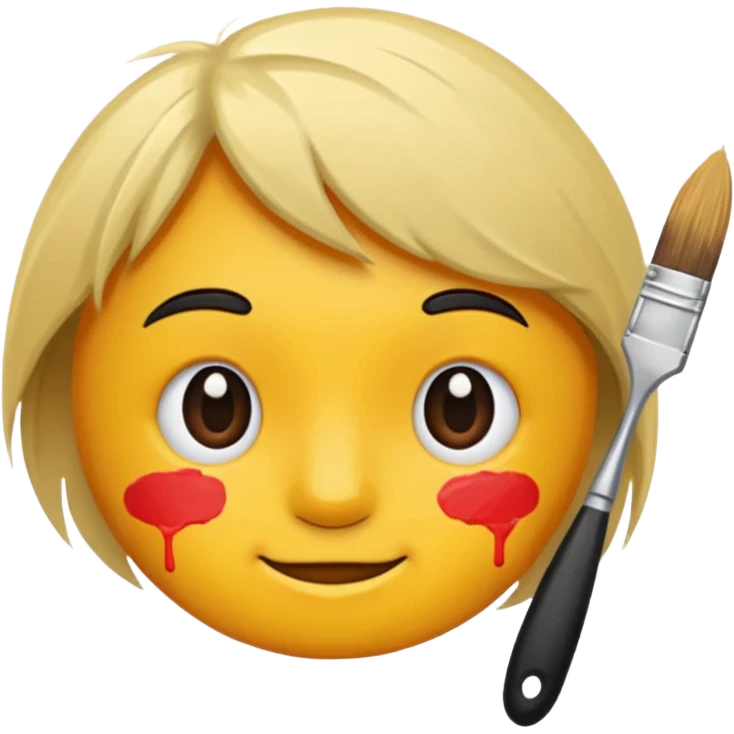Paint style emoji