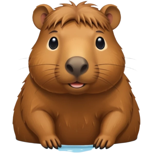 Capybara emoji