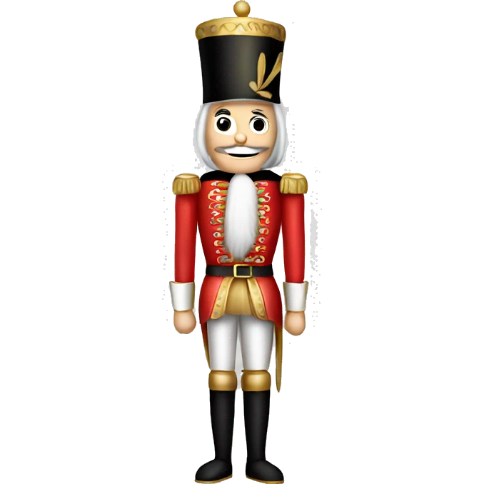 christmas nutcracker full body emoji