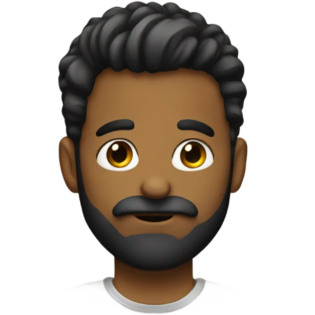gay kiss beard emoji