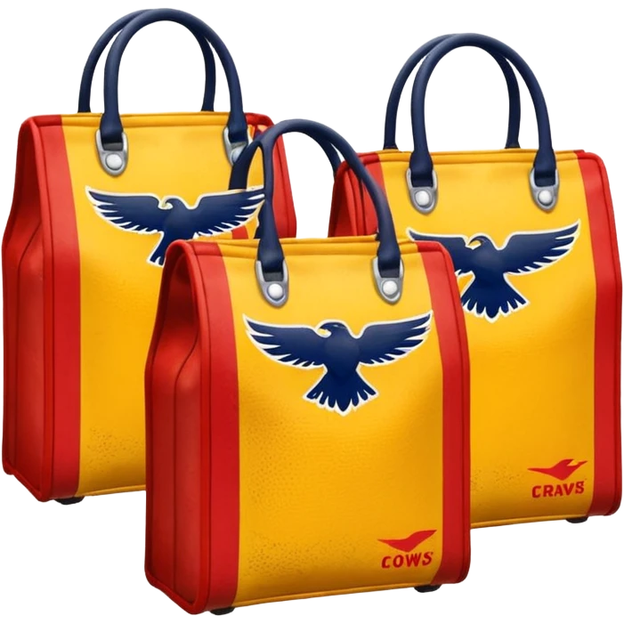 Adelaide crows afl team burn kits emoji