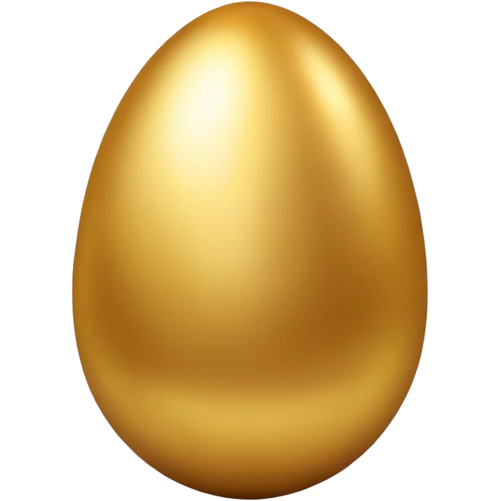 gold egg emoji
