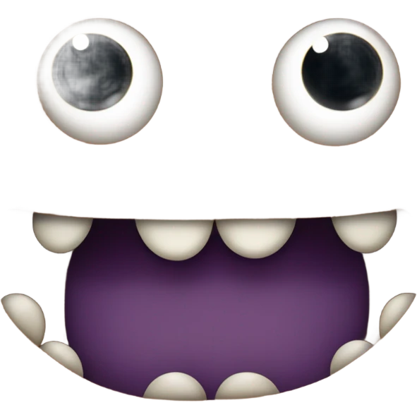 poop monster emoji
