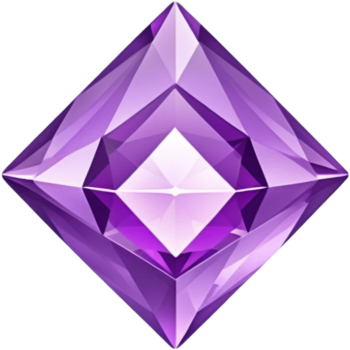 Lilla diamant emoji
