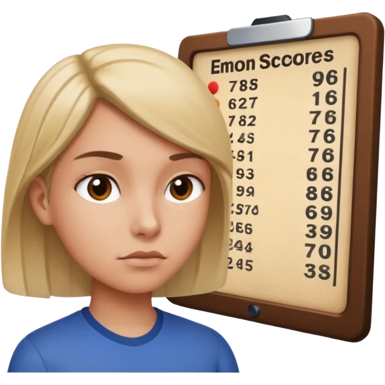 getting scores emoji