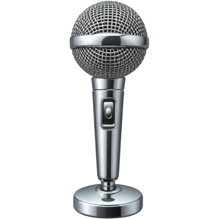 Microfone 🎤 Globo  emoji