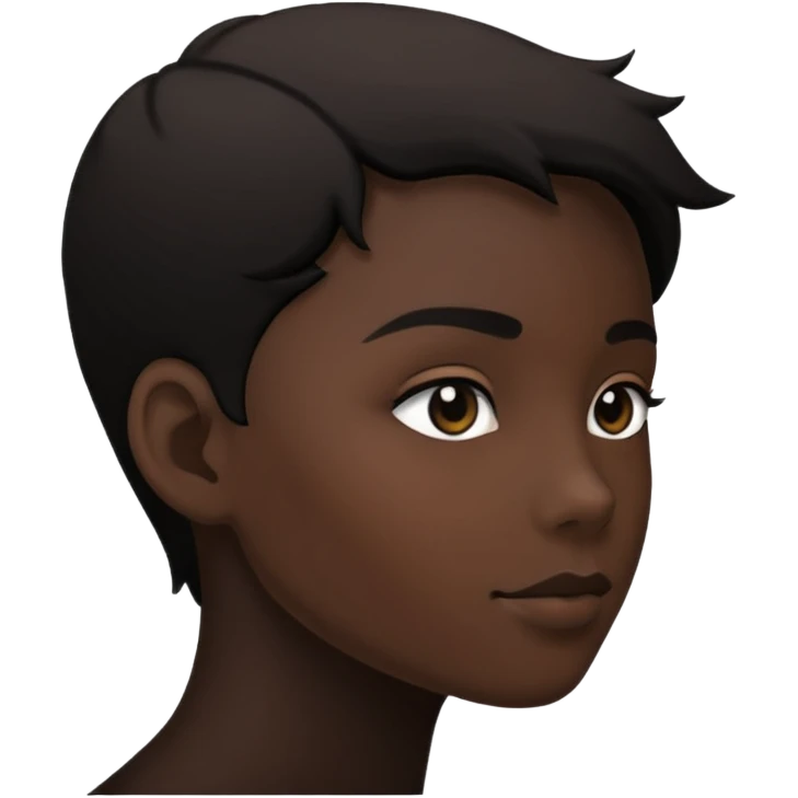 silhouette portrait emoji