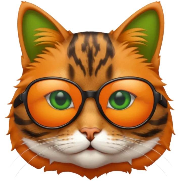 Cat wearing sunglasses emoji