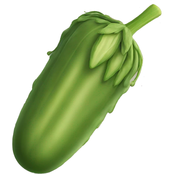Dill pickle emoji