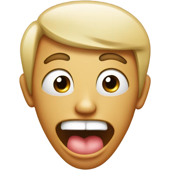 face with tounge out and eyes rolled up emoji