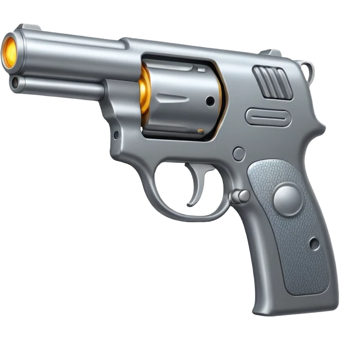 Gun with light emoji