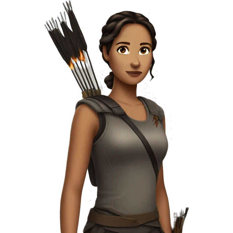 Katniss Everdeen emoji