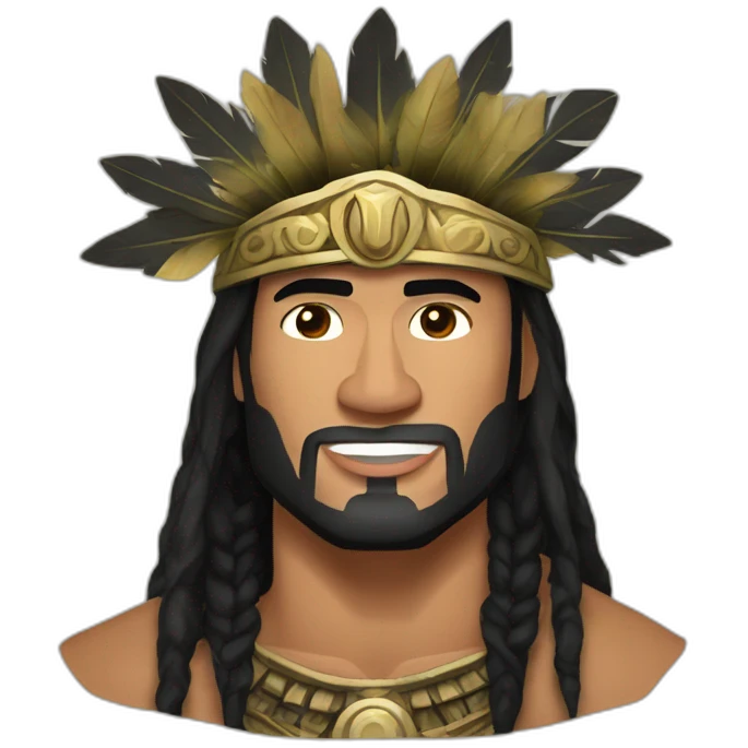 Roman reigns as the tribal chief emoji