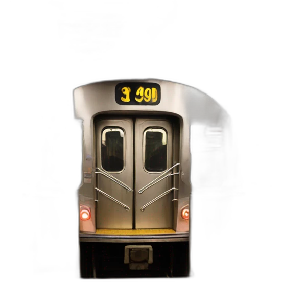 1 train nyc subway  emoji