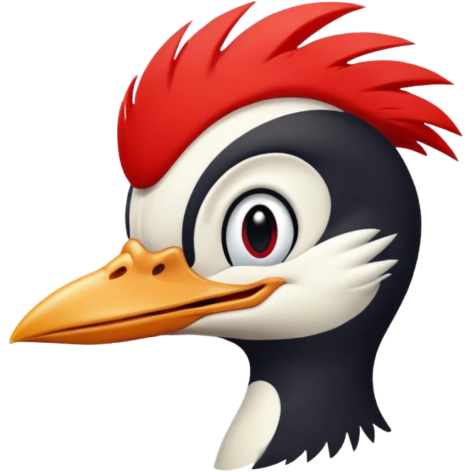 Woody woodpecker emoji