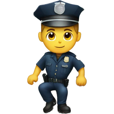 Policeman in a tree emoji
