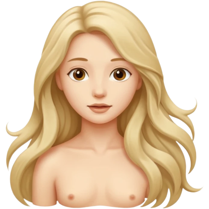 Nude girl emoji