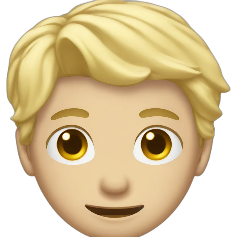 Blonde guy holding undergarments emoji