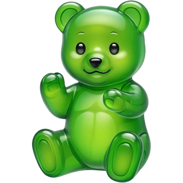 Gummy Bear Green emoji