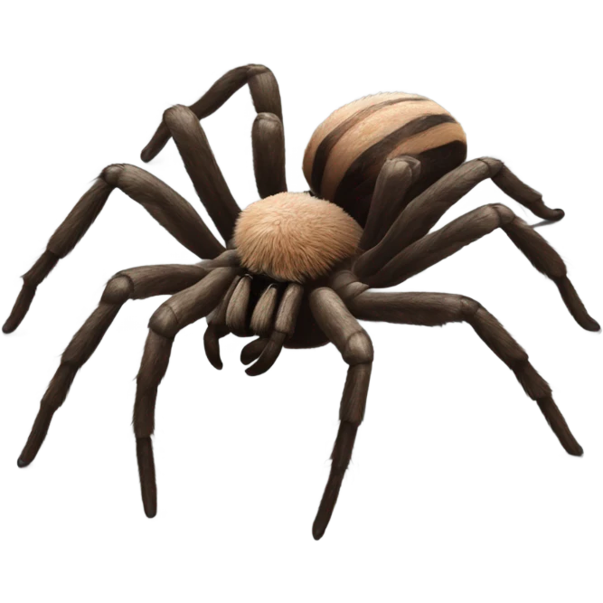 tarantula spider realistic  emoji