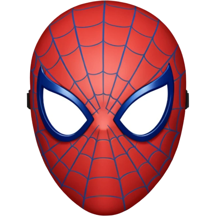 Spider movie mask black eyes emoji  emoji