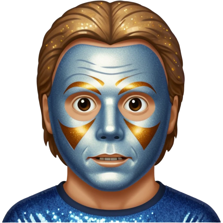 Glitter Michael Myers emoji