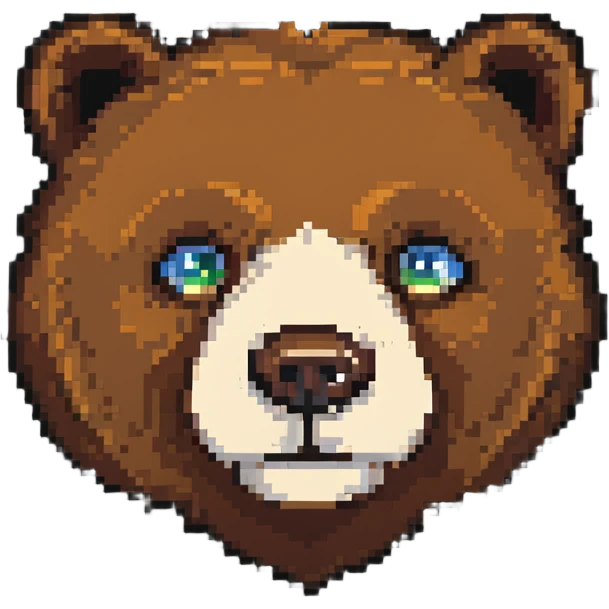 bear face emoji