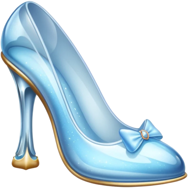 Glass shoe emoji