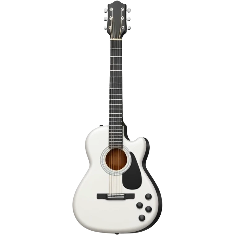 white Guitar Case emoji