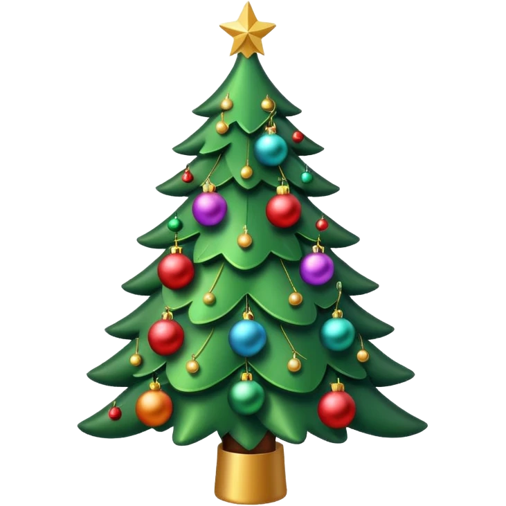 christmas tree emoji
