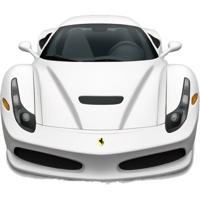 White ferrari emoji