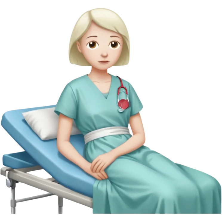 Suffering from a disease that makes strenuous exercise unsuitable emoji