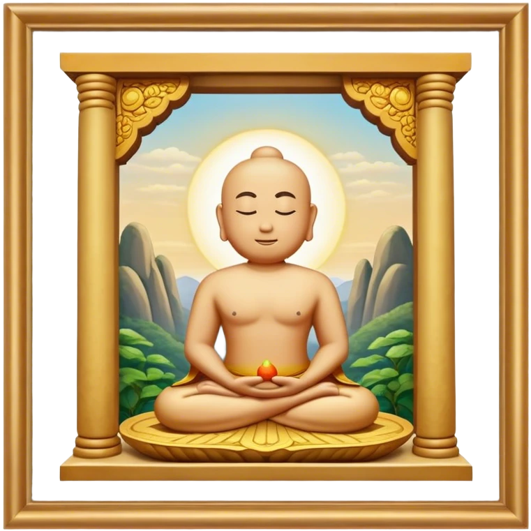 meditation potater temple emoji