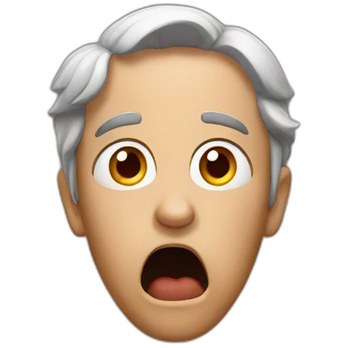 shocked emoji