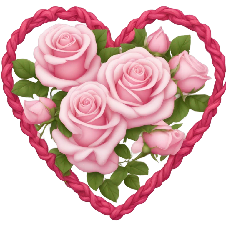 Heart with roses emoji