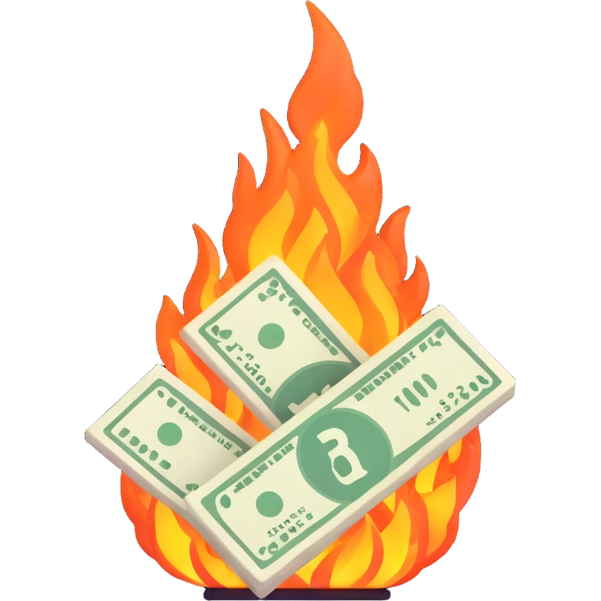 money fire emoji