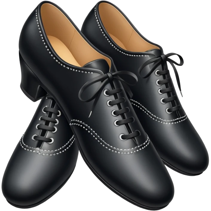 a pair of dancing shoes emoji