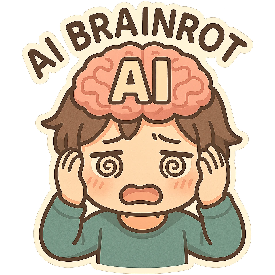 AI brainrot emoji