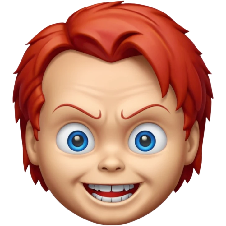 Un emojin de chuky emoji