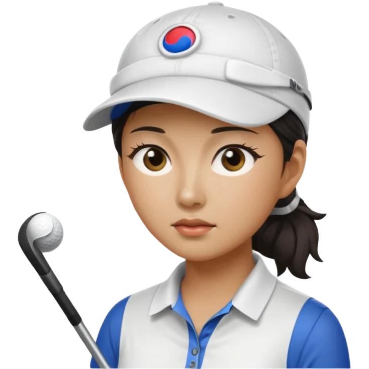 korean women golfer sick profile emoji